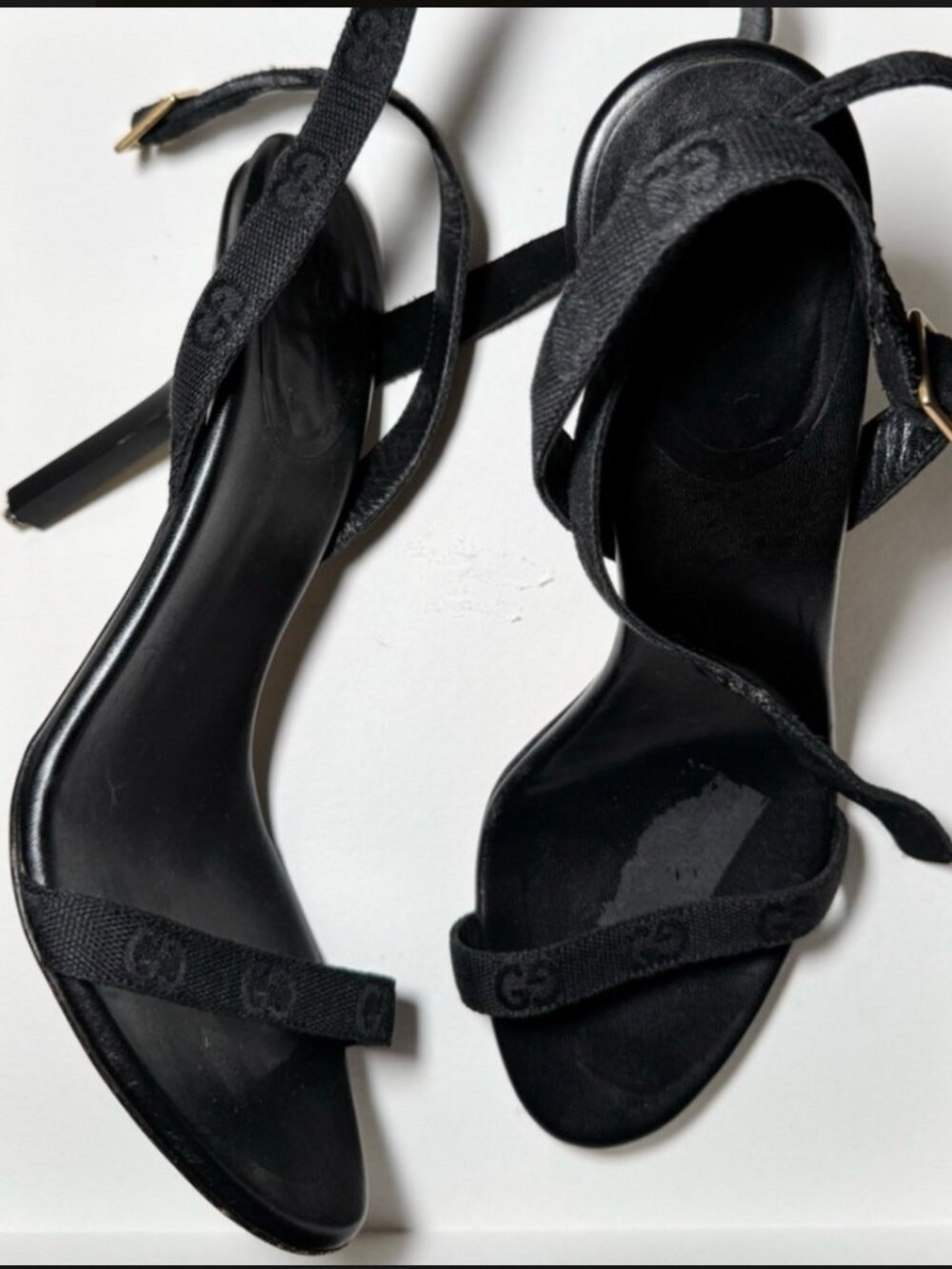 Gucci GG Canvas Nail Chain Pochette & Matching Heels 37.5 - Picture 6 of 7